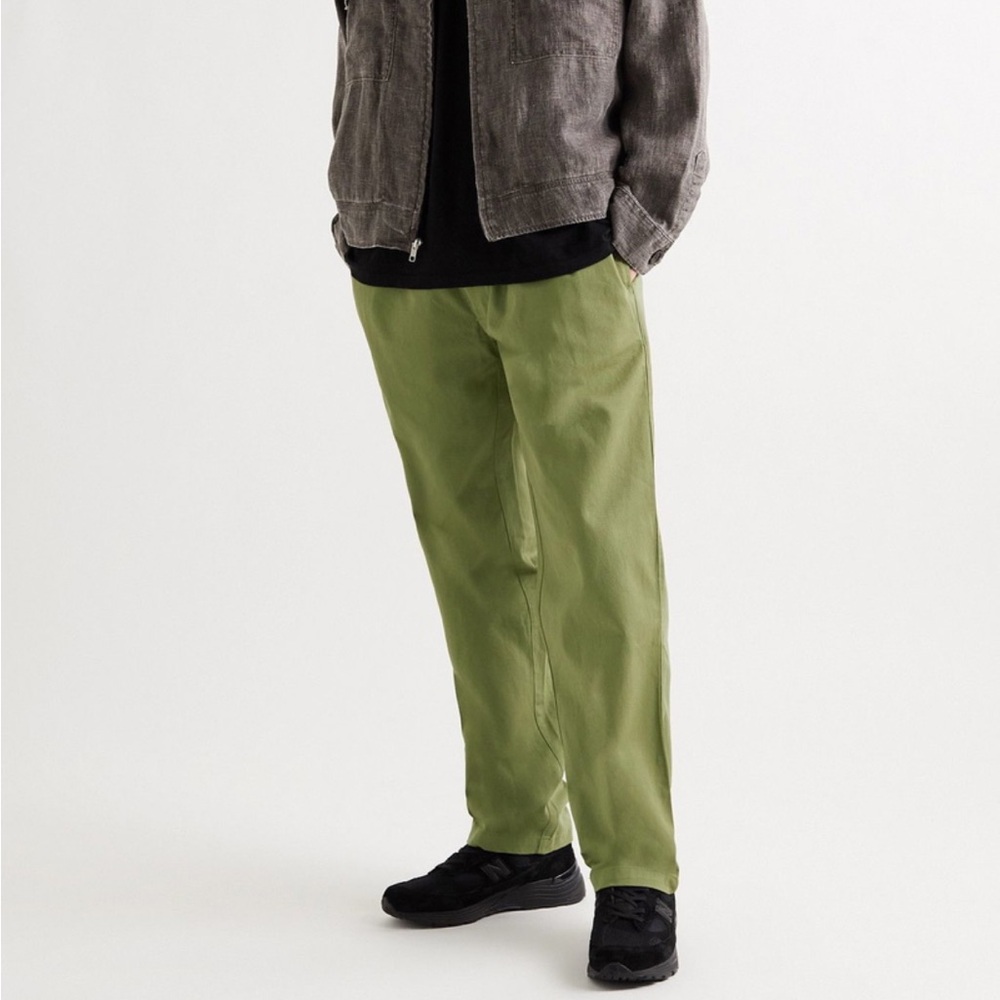 Adsum Men's Casual Olive Chino pants